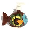 Fish Talavera Soap Container