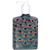Green Peacock Talavera Soap Container