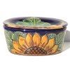 Sunflower Talavera Soap Dish