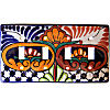 Mantel Talavera Quadruple Toggle Switch Plate