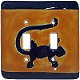 Double Toggle Gecko Talavera Ceramic Switch Plate