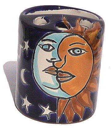 Sun and Moon Toothbrush Holder