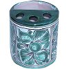 Green/White Toothbrush Holder