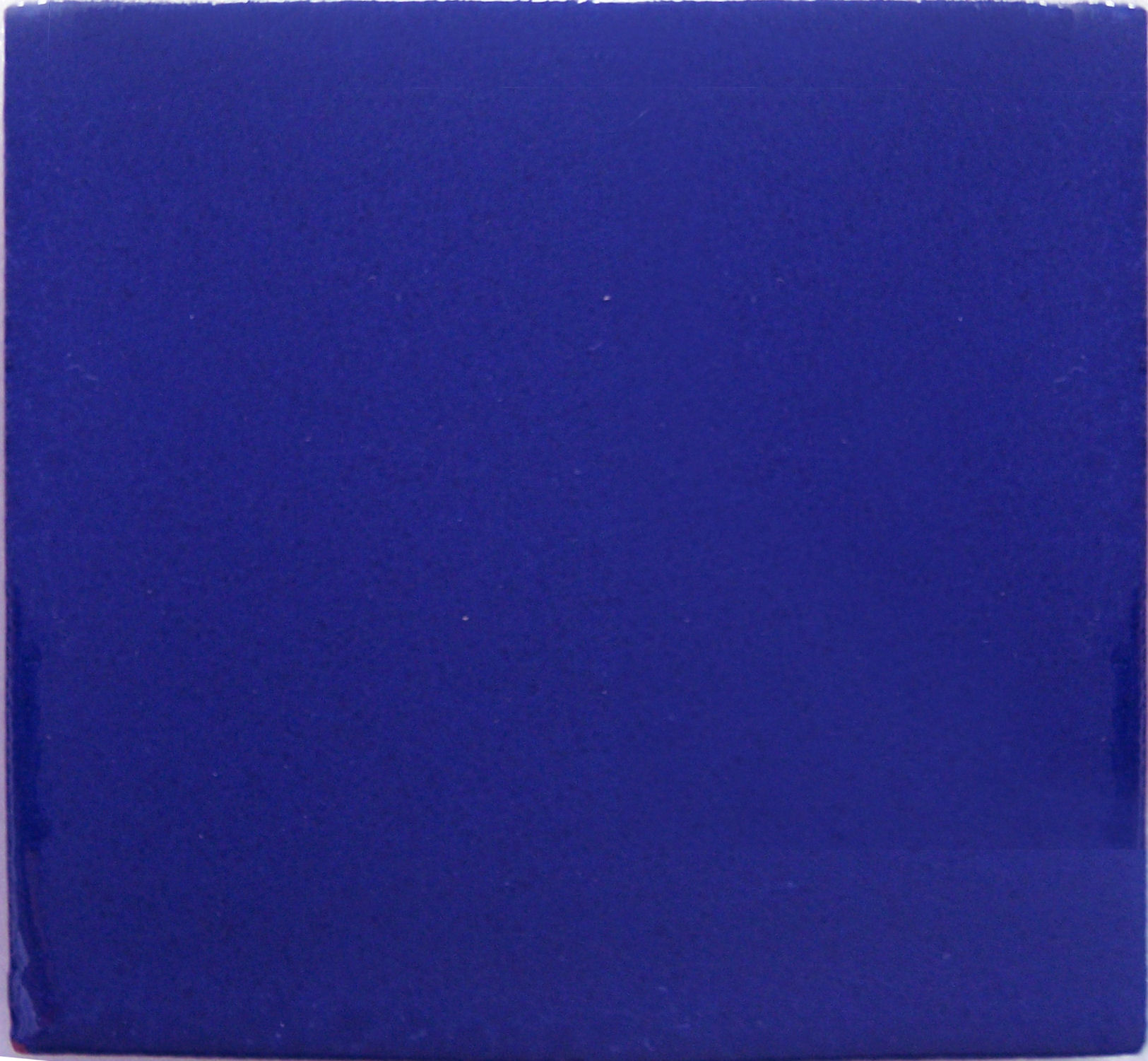 Dark Cobalt Blue Talavera Mexican Tile
