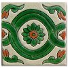 Alhambra Green Atenas Talavera Mexican Tile