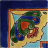 Corner Alhambra Concha II Talavera Mexican Tile