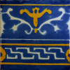 Blue Mayan Talavera Mexican Tile