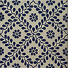Meshed Blue Leaves Talavera Mexican Tile