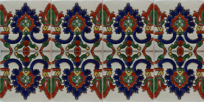 Alhambra Kashana 3 Mexican Tile Close-Up