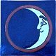 Circle Moon Talavera Mexican Tile