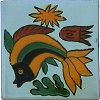 Striped Fish Talavera Mexican Tile