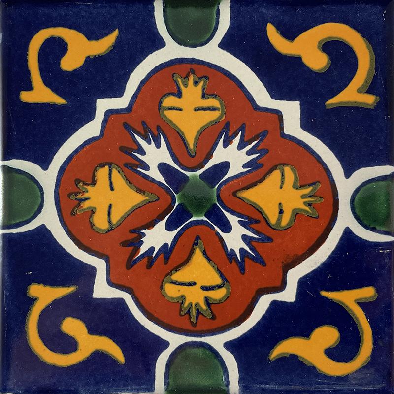 Blue Granada Talavera Mexican Tile