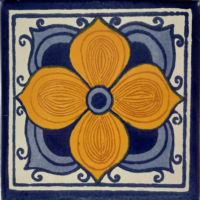 Marigold Talavera Mexican Tile