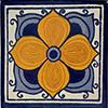 Marigold Talavera Mexican Tile