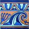 Waves Talavera Mexican Tile