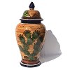 Desert Talavera Ceramic Lid Flower Vase