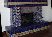 Mexican Tile In Fireplaces