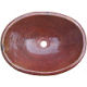 Natural Hammered Oval Bathroom Copper Sink