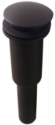 Oil Rubbed Bronze Soft Touch Bathroom Sink Drain - MT745/ORB