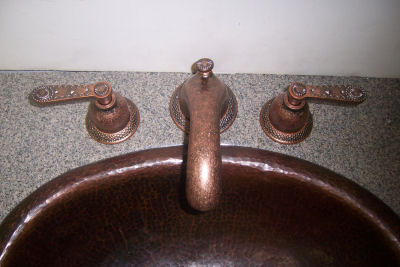 Navajo Vanity Sink Faucet Close-Up
