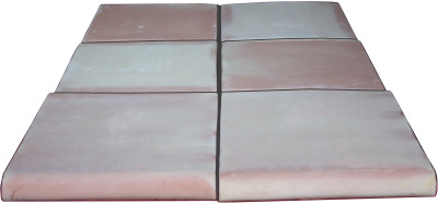 Stair Tread 16 Clay Saltillo Tile Close-Up