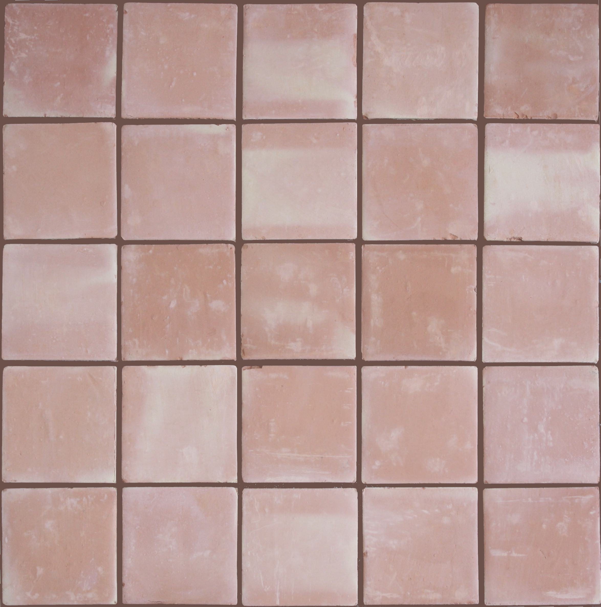 Square 5 Clay Saltillo Tile