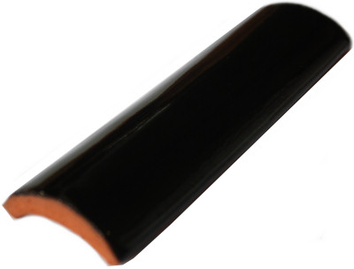 TalaMex Black Quarter Round Trim 4 in. Close-Up