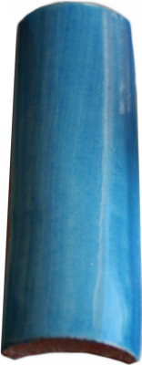 TalaMex Aqua Quarter Round 4 in. Close-Up