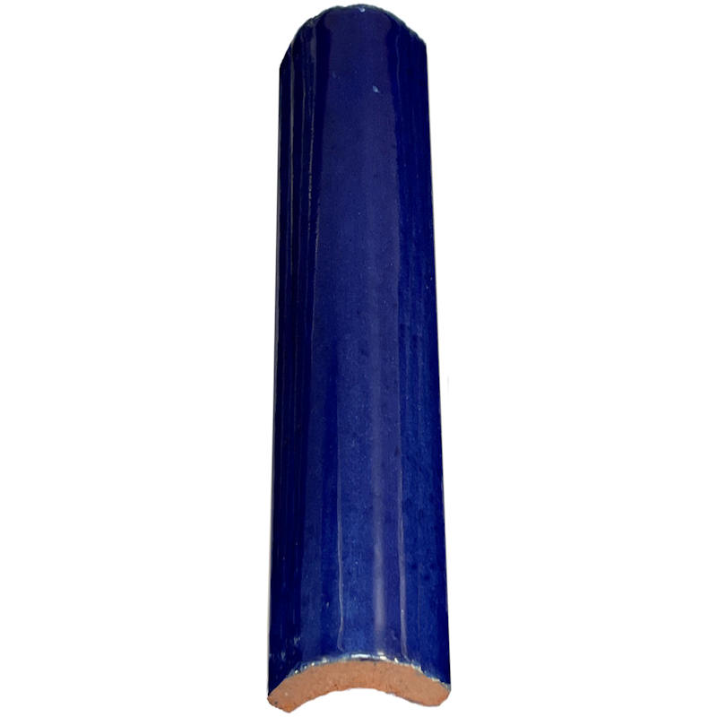 TalaMex Cobalt Blue Quarter Round Trim 6 Close-Up