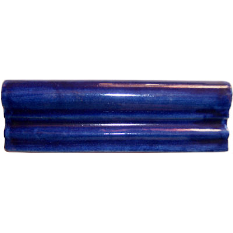 TalaMex Cobalt Blue Chair Rail Molding 4