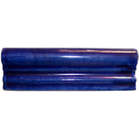 TalaMex Cobalt Blue Chair Rail Molding 4