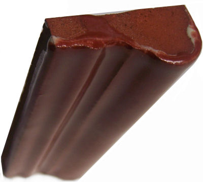 TalaMex Terracota Chair Rail Molding 4 in. Close-Up