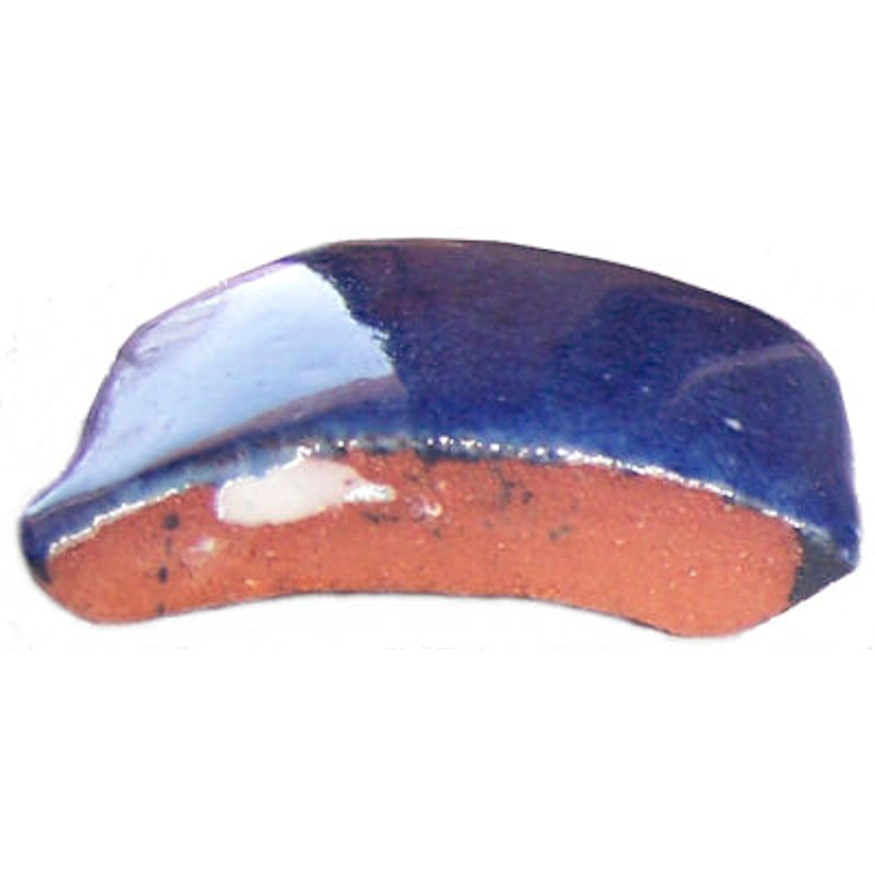 TalaMex Cobalt Blue Clay Talavera Quarter Round Beak Details