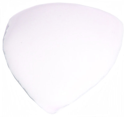 TalaMex Pure White Clay Talavera Quarter Round Beak Close-Up