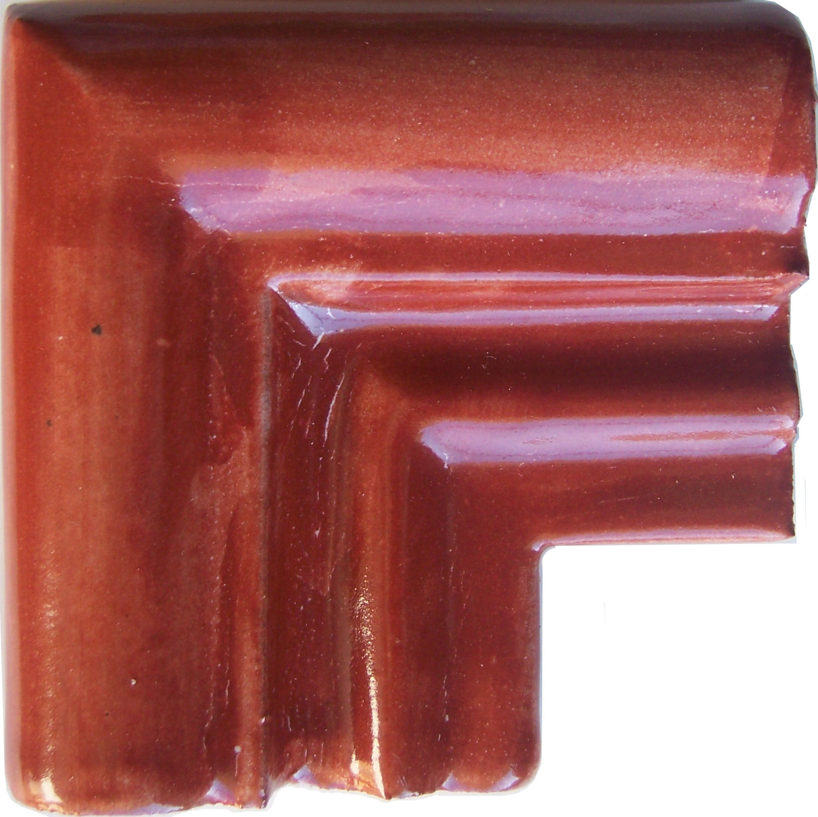 TalaMex Terracota Chair Rail Corner Molding