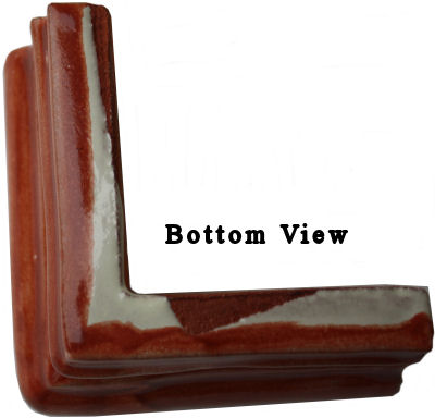 TalaMex Terracotta Chair Rail Corner Molding Details