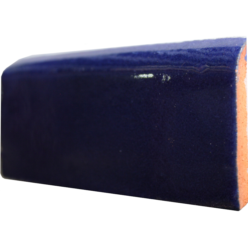 TalaMex Cobalt Blue Bullnose 6 in. Close-Up