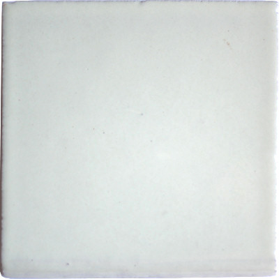 TalaMex Pure White Talavera Bullnose