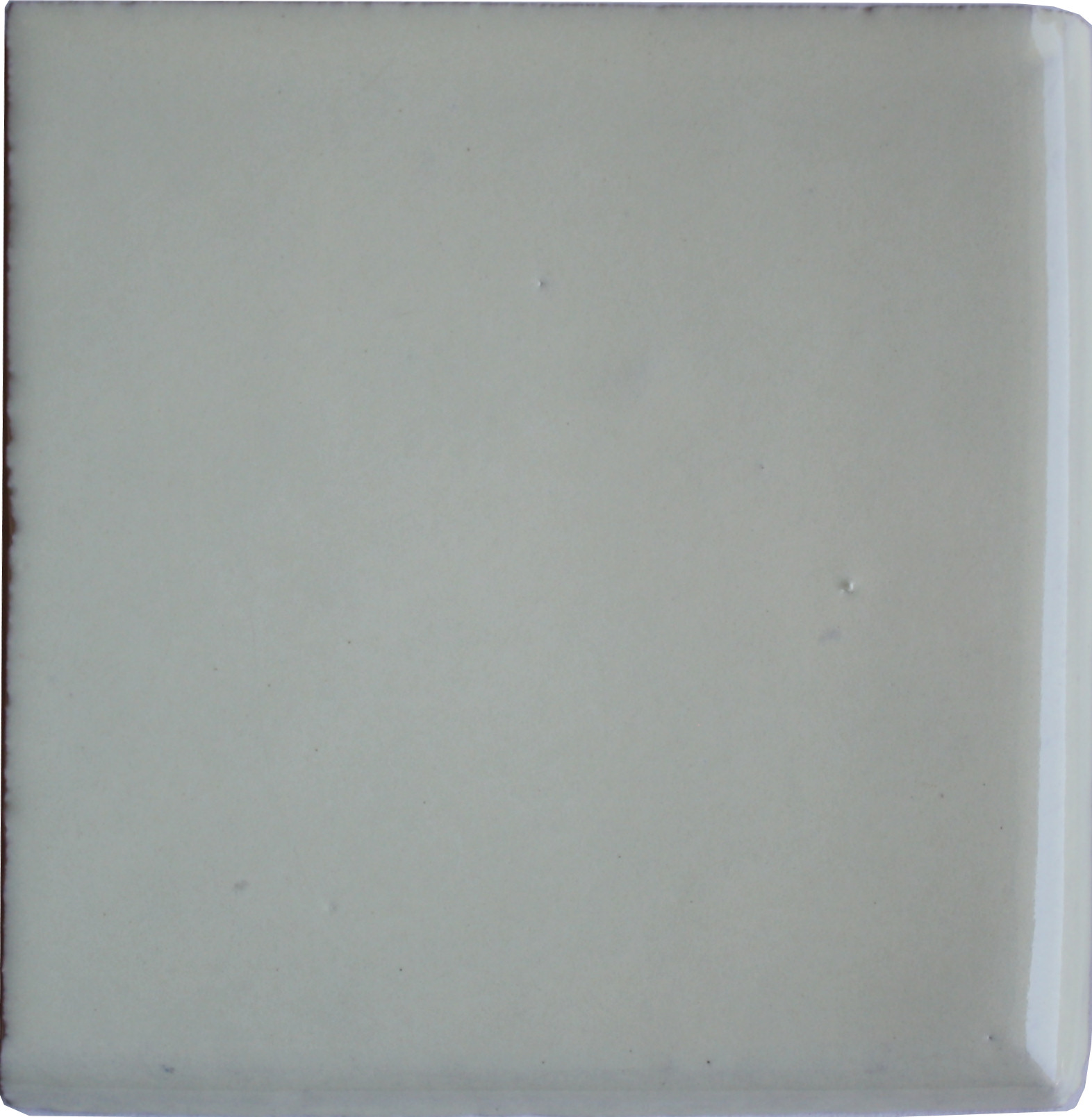 TalaMex Mexican White Talavera Double Bullnose