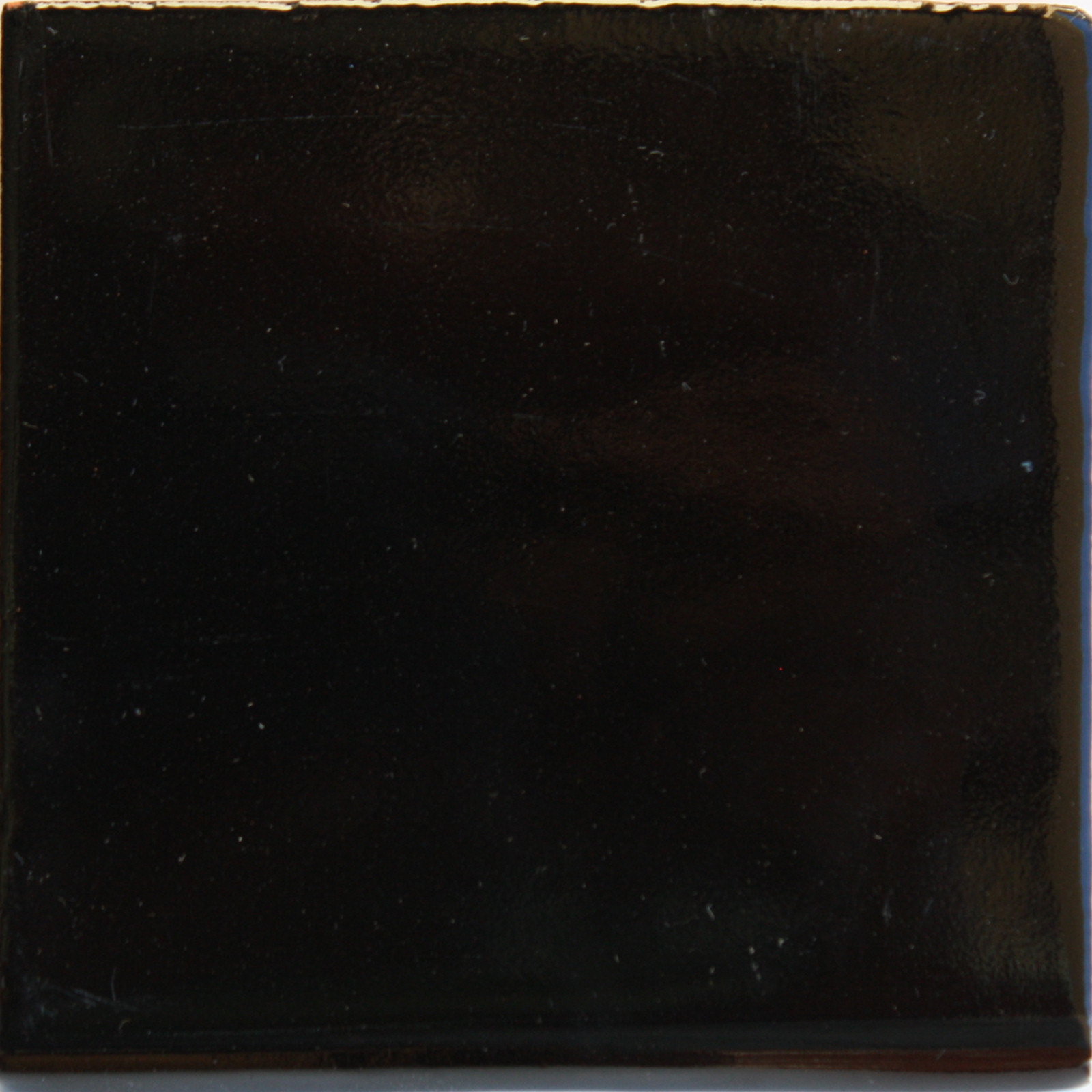 TalaMex Black Talavera Double Bullnose