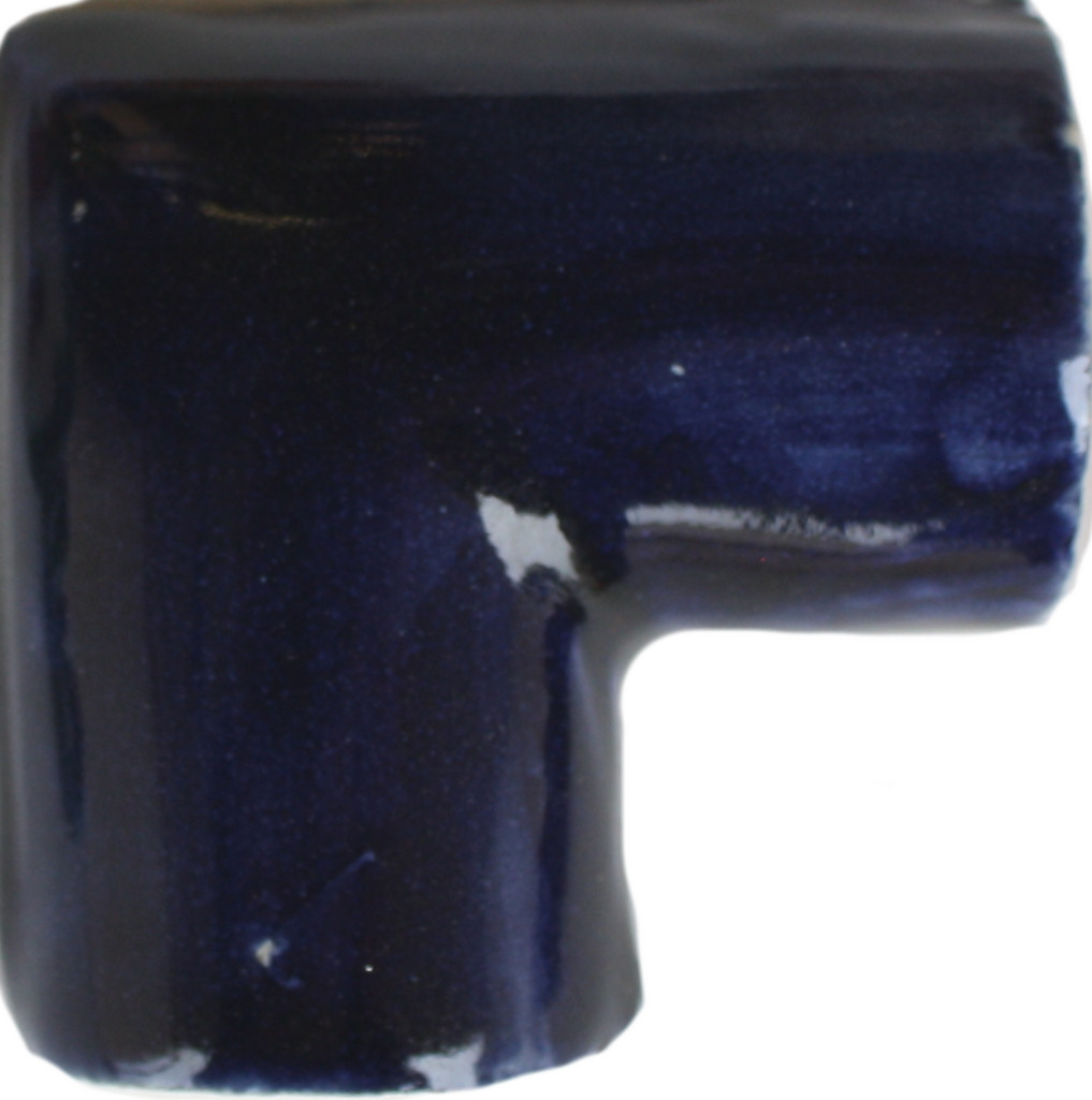 TalaMex Cobalt Blue Talavera Pencil Corner