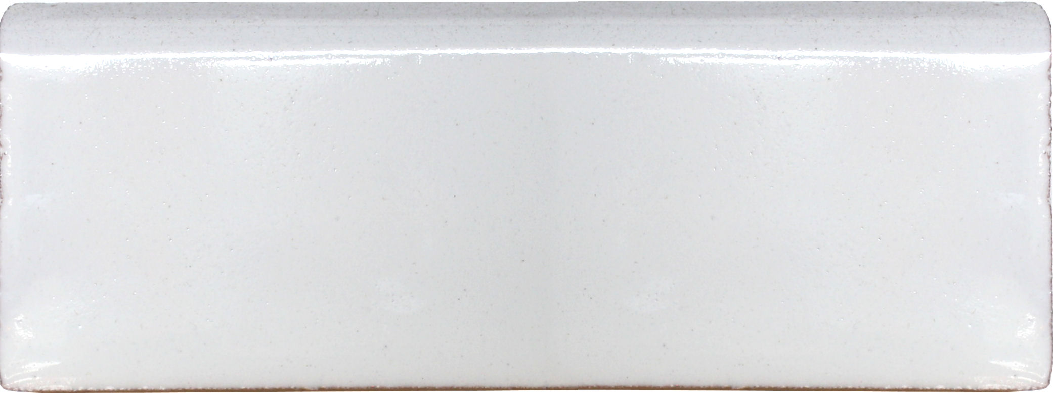 TalaMex Pure White Bullnose 6 in.