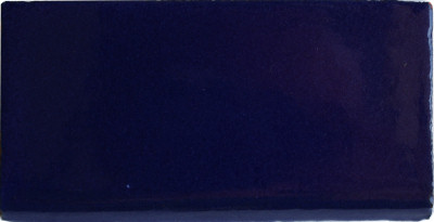 TalaMex Dark Cobalt Blue Bullnose 4 in.