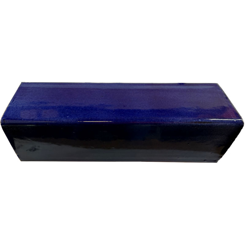 TalaMex Cobalt Blue Talavera Clay V-Cap 6 in.