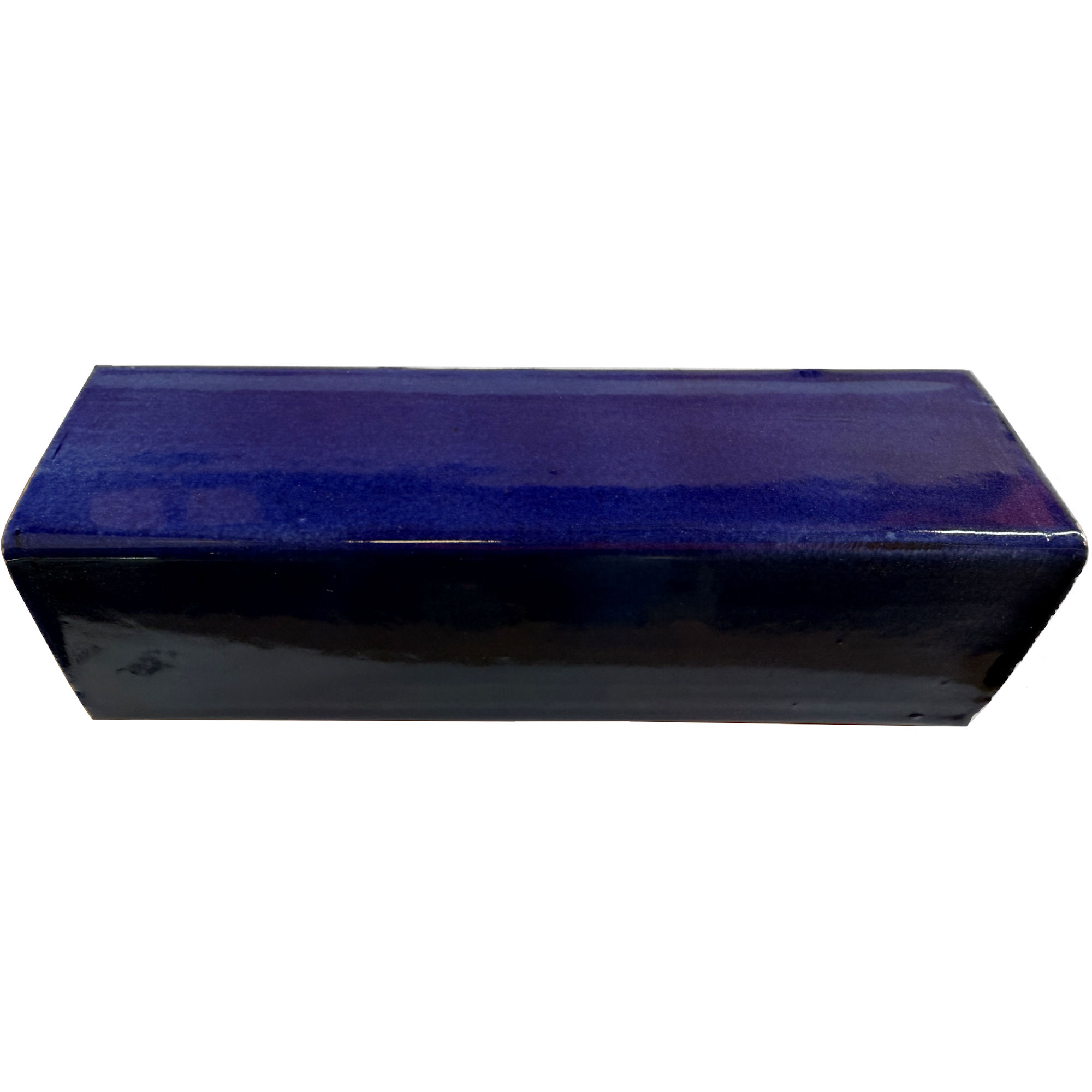 TalaMex Cobalt Blue Talavera Clay V-Cap 6 in.
