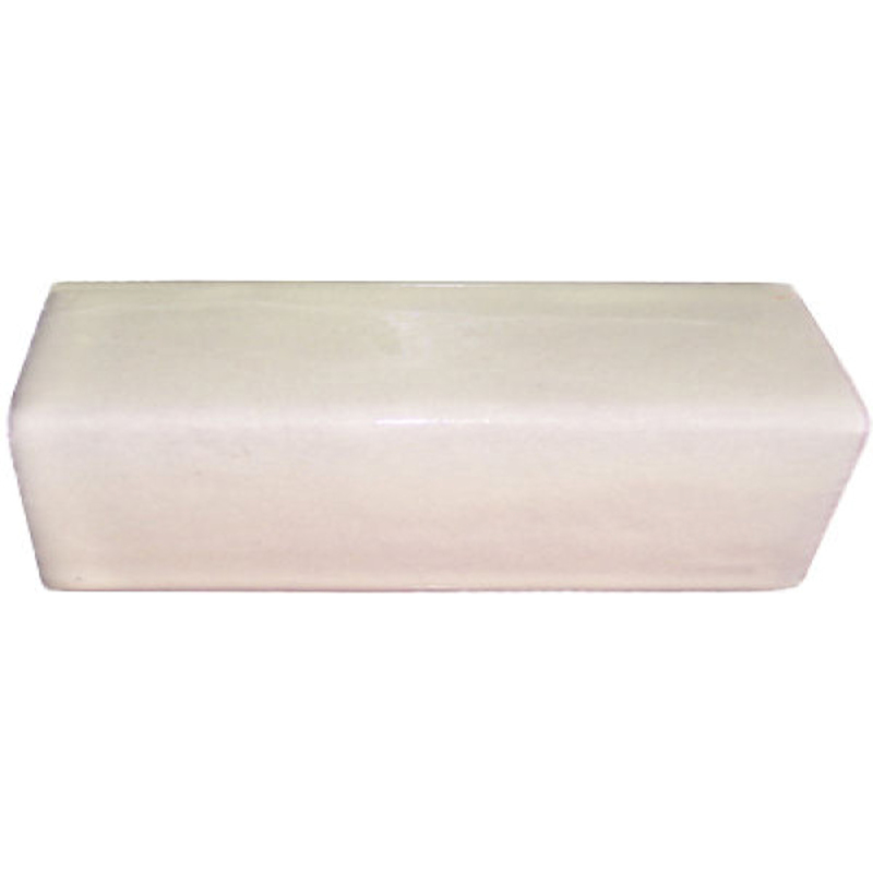 TalaMex Mexican White Talavera Clay V-Cap 6 in.