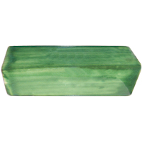 TalaMex Green Talavera Clay V-Cap 6 in.