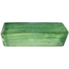 TalaMex Green Talavera Clay V-Cap 6 in.