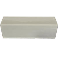 Pure White Talavera Clay V-Cap 6 in.