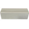 Pure White Talavera Clay V-Cap 6 in.
